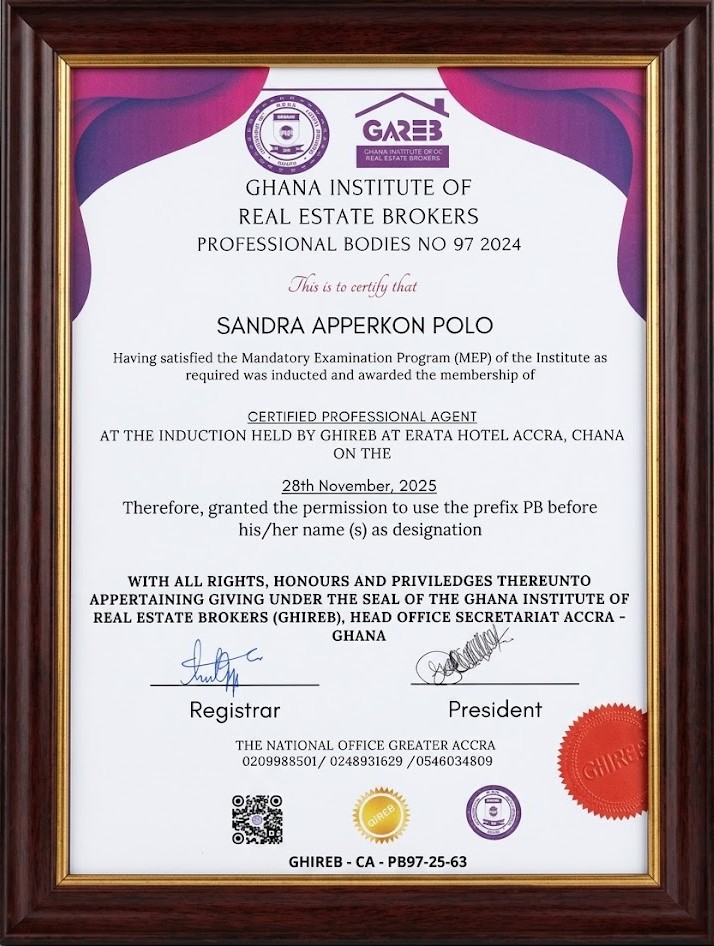 GHIREB Certification of Membership